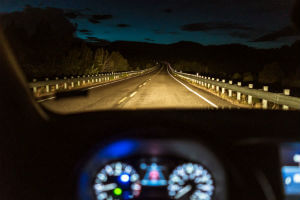 driving safely at night
