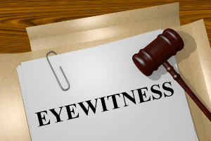 testimony from an eyewitness