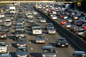 busy highway