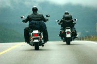 Two motorcycle riders in Sacramento, CA