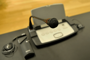 recording device for the courtroom 