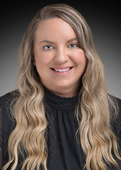 Arnold Law case manager Stephanie Baffoni