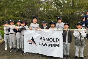 group picture of Yankees little league baseball team in Lakeside