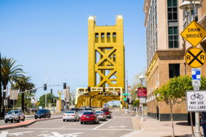 Sacramento, CA road traffic
