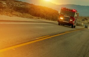 Firetruck speeding to stop Hurst fire, victims in need of Hurst fire lawyer