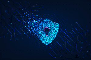 breached digital lock