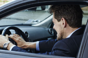 driver honking horn