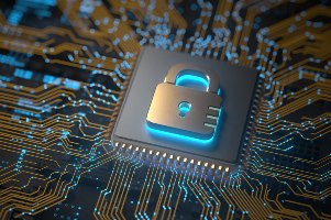 circuit board data breach graphic