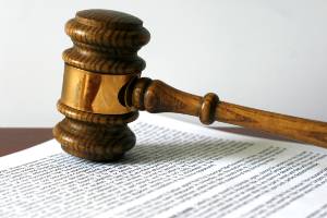 legal documents on table